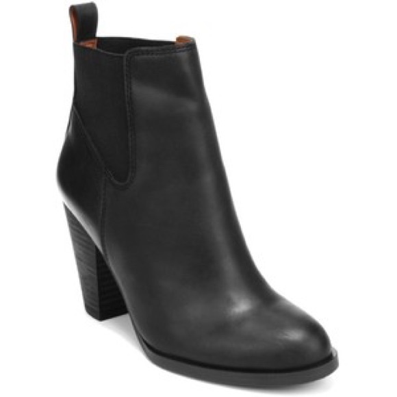 Lucky Brand Shoes - Lucky Leather Heel ankle booties